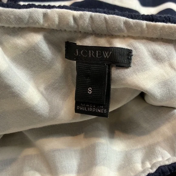 J Crew striped one shoulder top - Picture 4 of 7